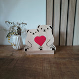 Houten beren puzzel - Familie editie