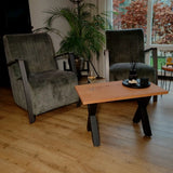 X-poten 40cm hoog (2 stuks)