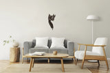 Houten wanddecoratie - Uil met Veer