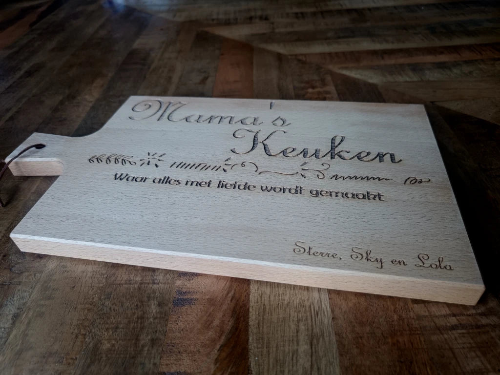 Mama's keuken - borrelplank - moederdag